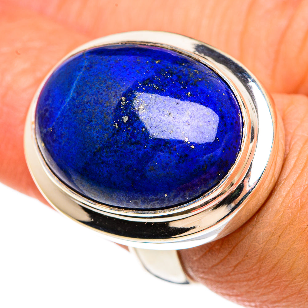 Lapis Lazuli Rings handcrafted by Ana Silver Co - RING83526