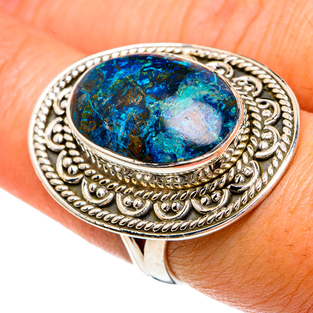 Shattuckite Rings handcrafted by Ana Silver Co - RING83529
