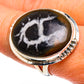 Septarian Geode Rings handcrafted by Ana Silver Co - RING83538