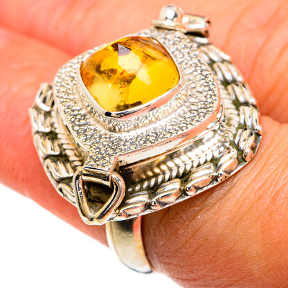 Citrine Rings handcrafted by Ana Silver Co - RING83543