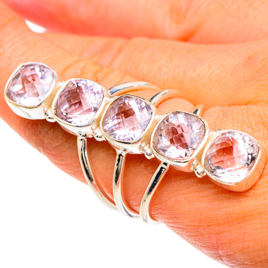 Kunzite Rings handcrafted by Ana Silver Co - RING83545