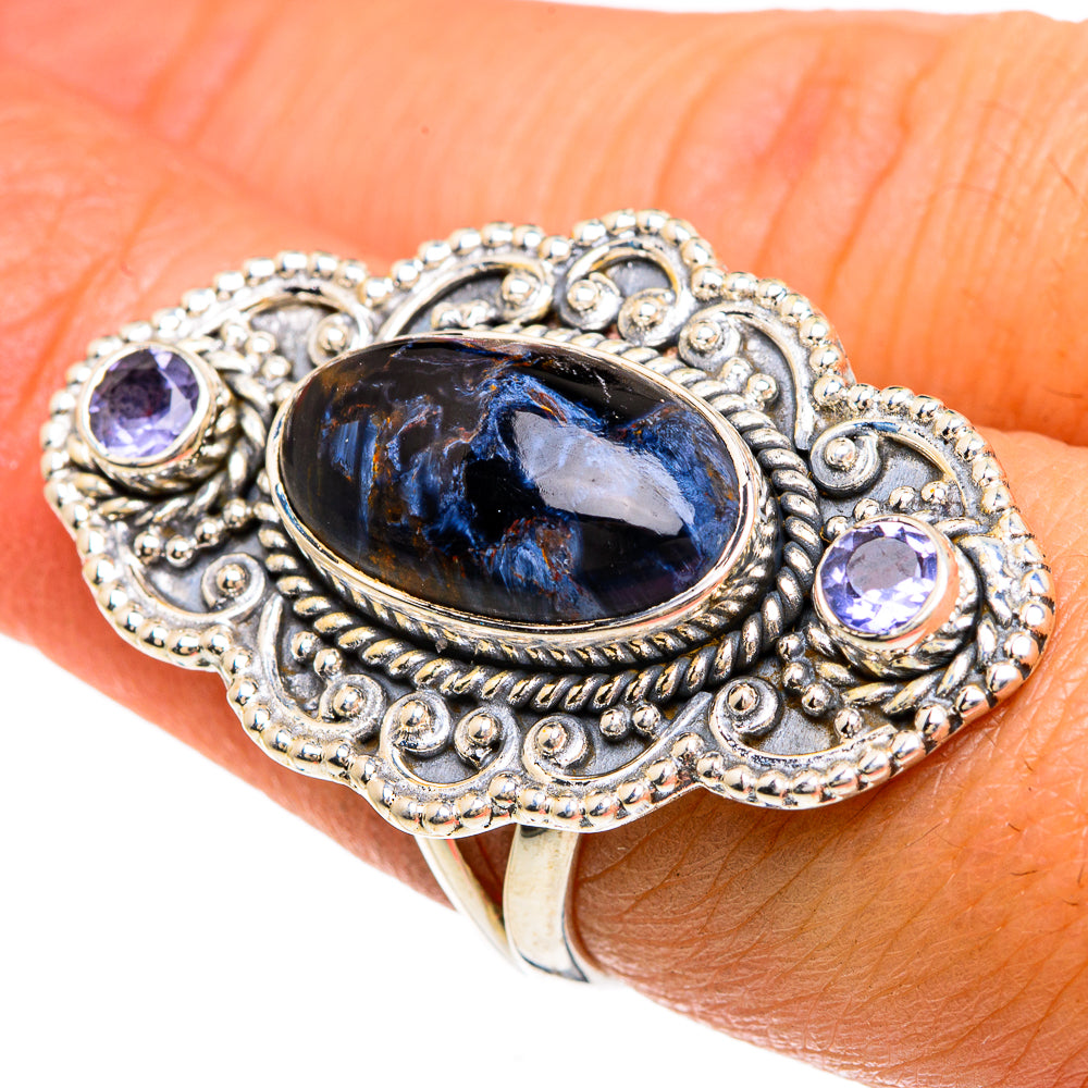 Pietersite Rings handcrafted by Ana Silver Co - RING83547