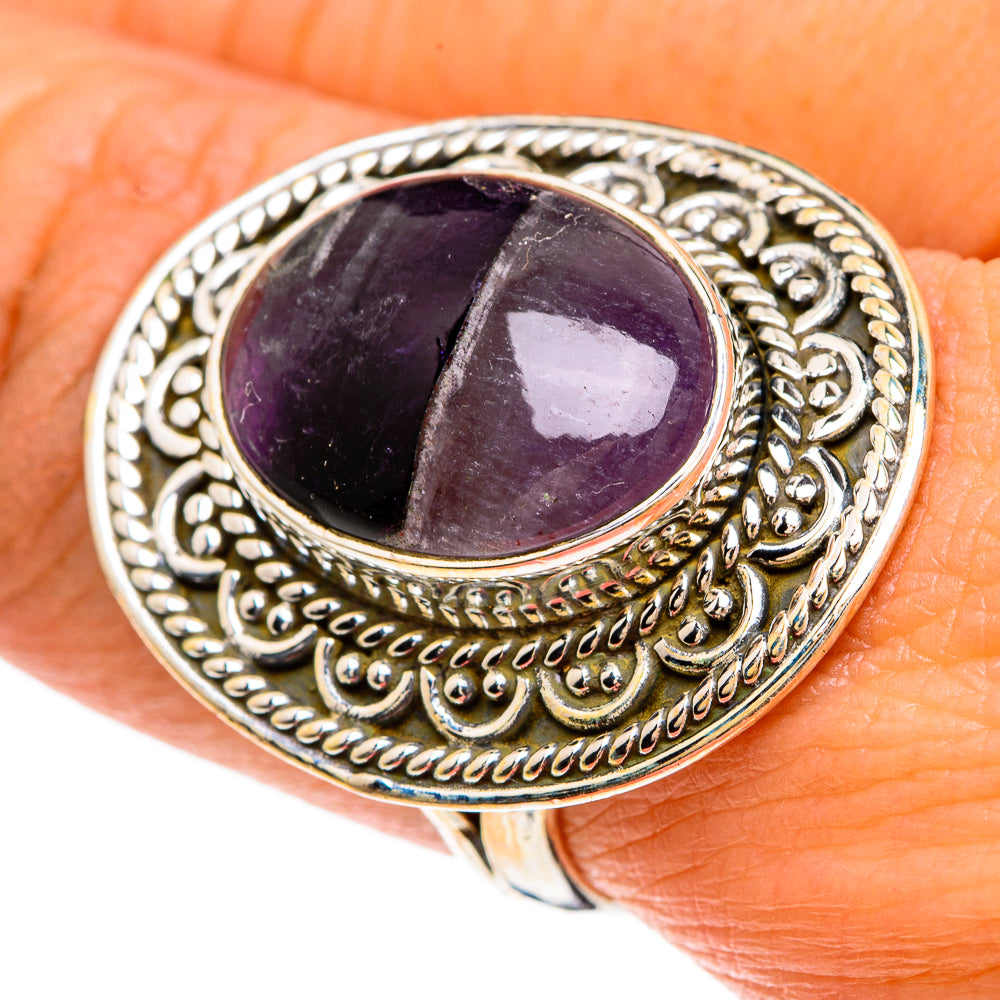 Amethyst Rings handcrafted by Ana Silver Co - RING83548