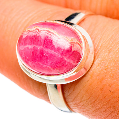 Rhodochrosite Rings handcrafted by Ana Silver Co - RING83582