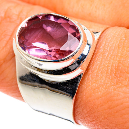 Color Change Alexandrite (lab.) Rings handcrafted by Ana Silver Co - RING83585