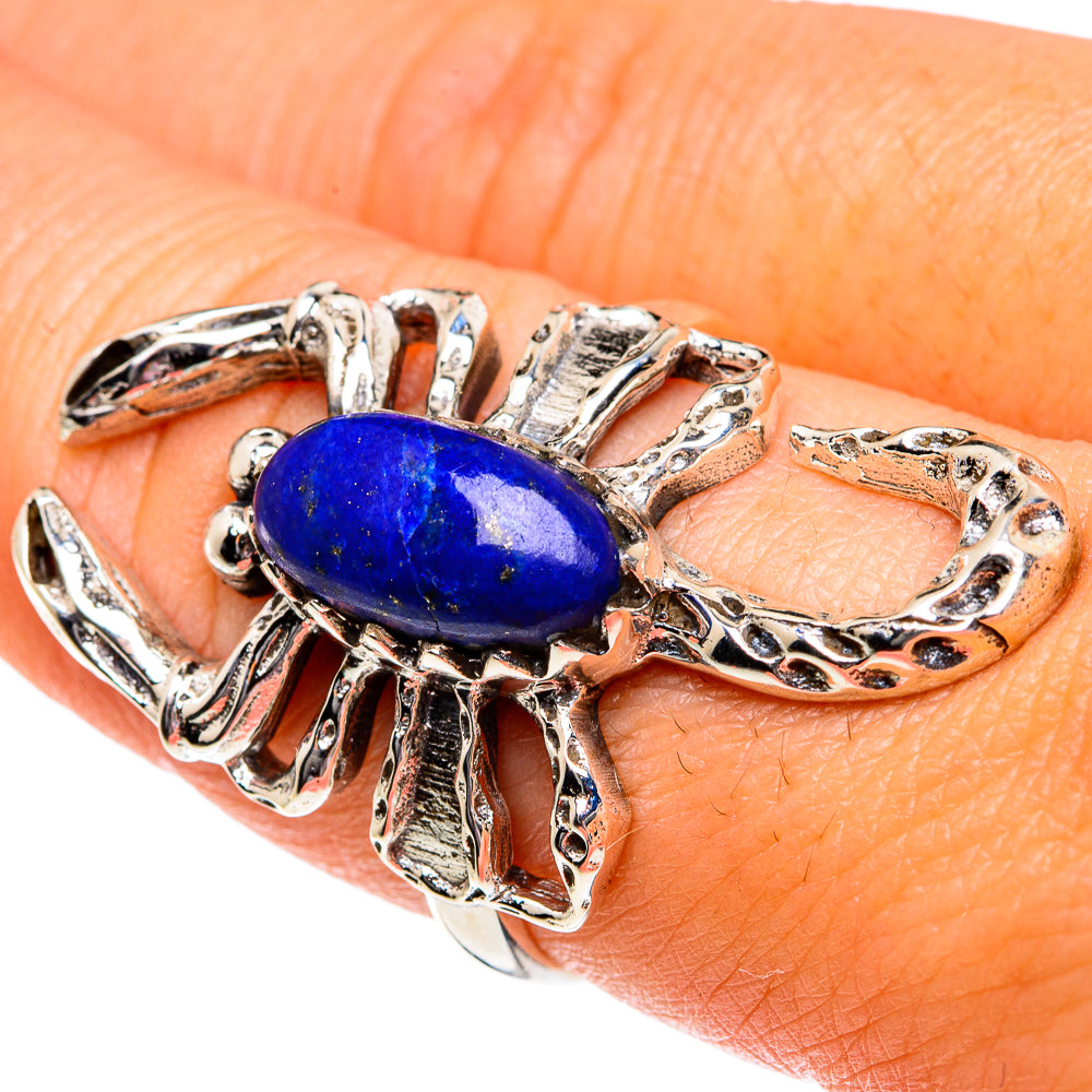 Lapis Lazuli Rings handcrafted by Ana Silver Co - RING83603