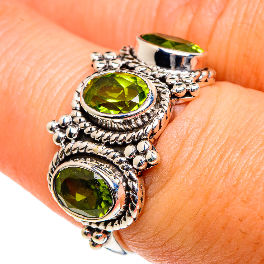 Peridot Rings handcrafted by Ana Silver Co - RING83610