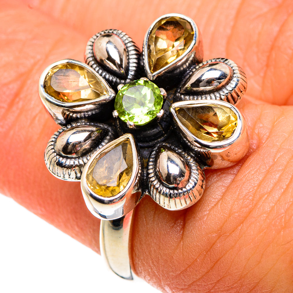 Citrine Rings handcrafted by Ana Silver Co - RING83618