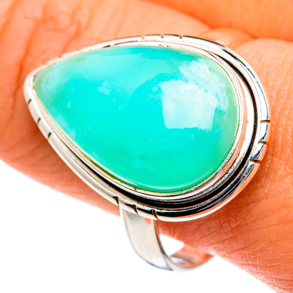 Peruvian Opal Rings handcrafted by Ana Silver Co - RING83644
