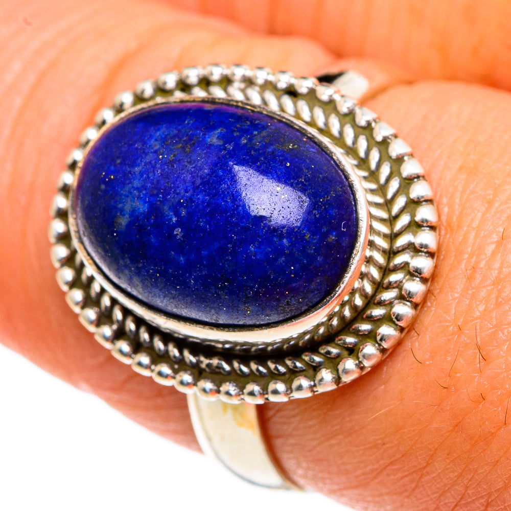 Lapis Lazuli Rings handcrafted by Ana Silver Co - RING83647