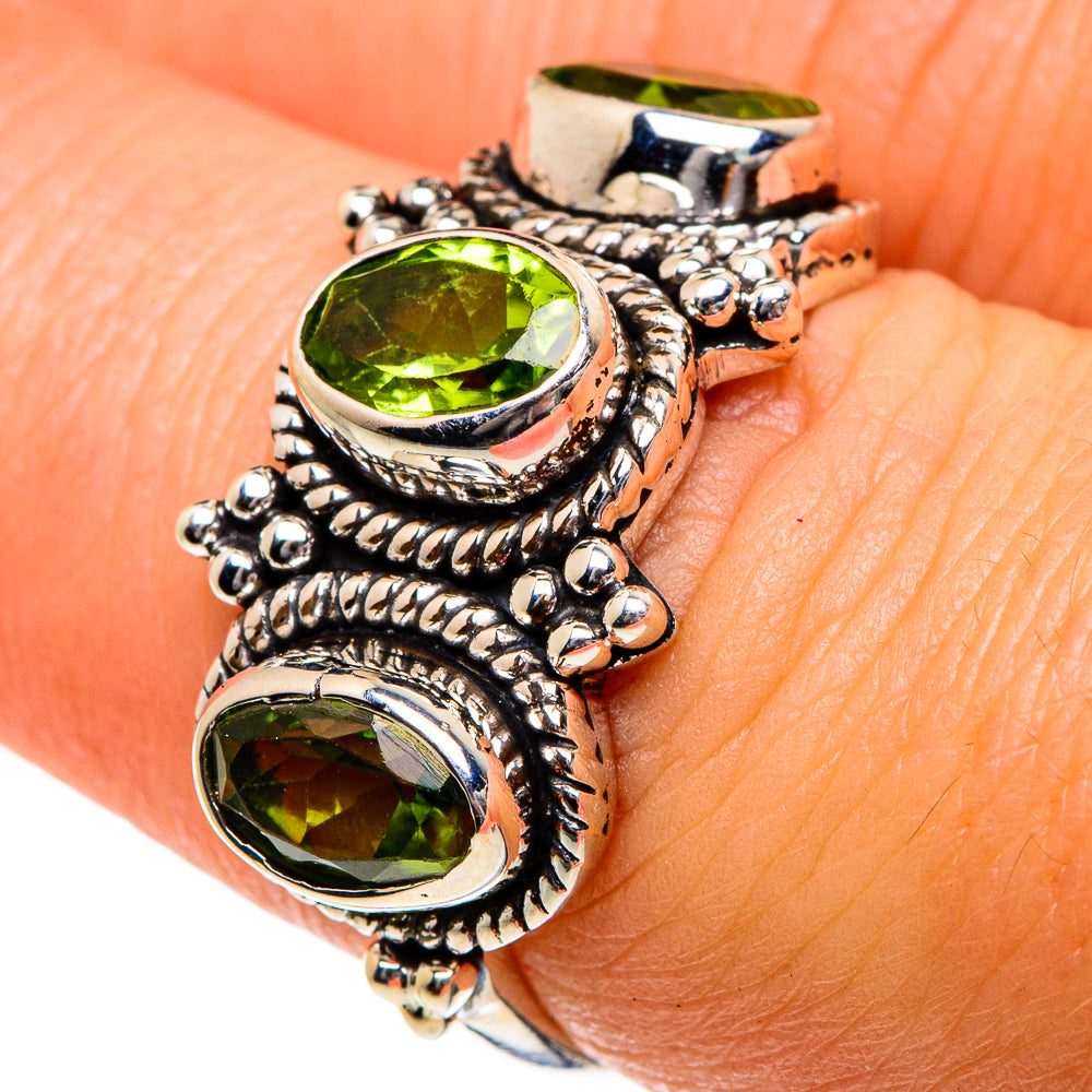 Peridot Rings handcrafted by Ana Silver Co - RING83650
