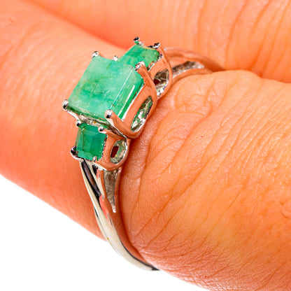 Emerald Rings handcrafted by Ana Silver Co - RING83651