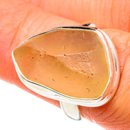 Libyan Glass Rings handcrafted by Ana Silver Co - RING83657