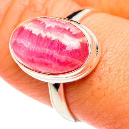 Rhodochrosite Rings handcrafted by Ana Silver Co - RING83662