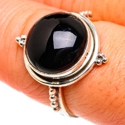 Black Onyx Rings handcrafted by Ana Silver Co - RING83671