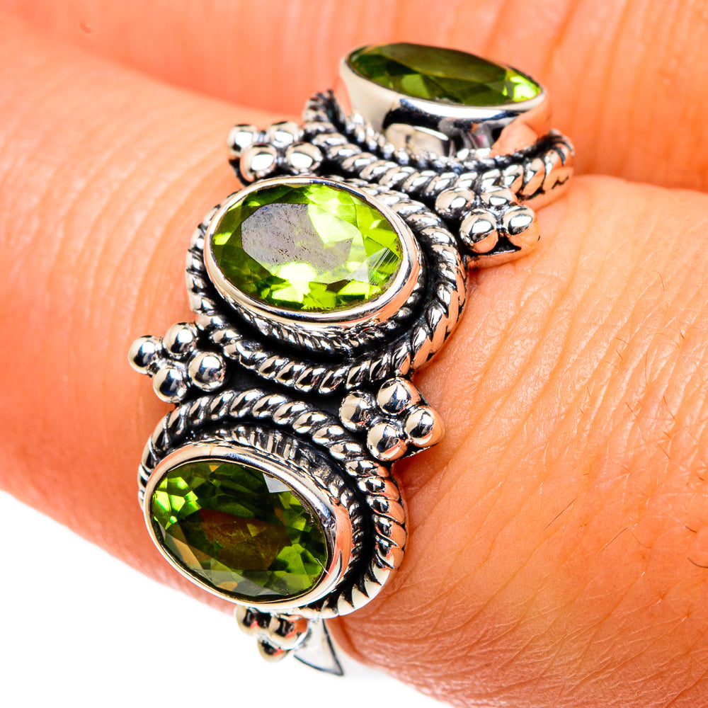 Peridot Rings handcrafted by Ana Silver Co - RING83690