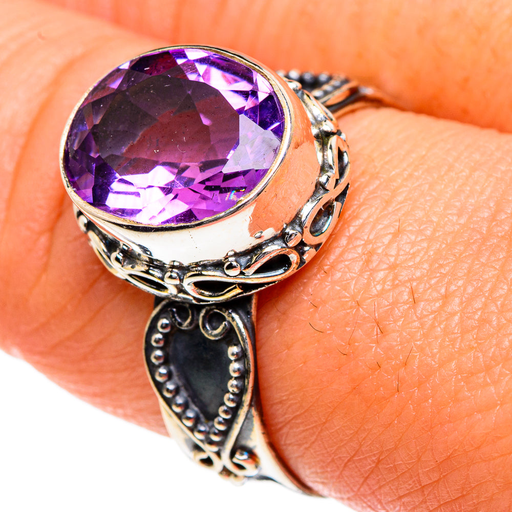 Amethyst Rings handcrafted by Ana Silver Co - RING83706