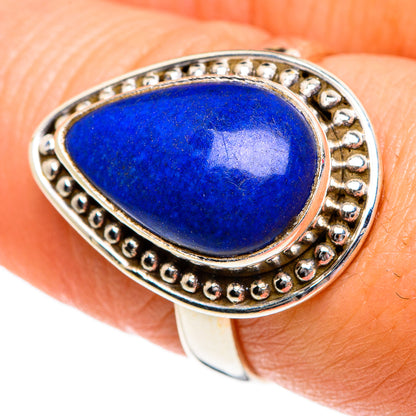 Lapis Lazuli Rings handcrafted by Ana Silver Co - RING83726