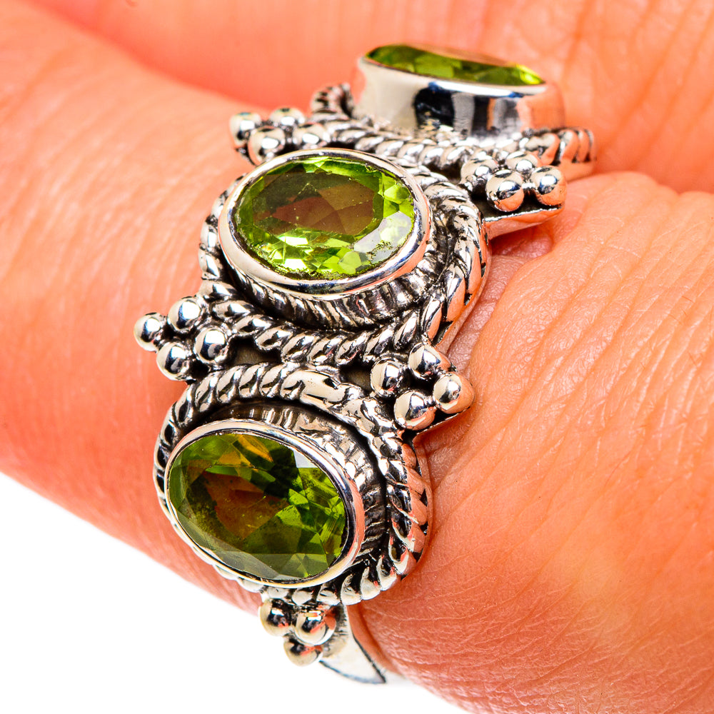 Peridot Rings handcrafted by Ana Silver Co - RING83732