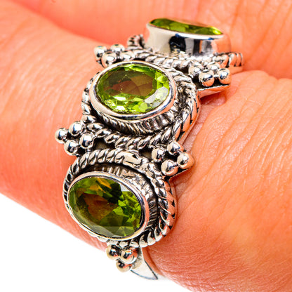 Peridot Rings handcrafted by Ana Silver Co - RING83732