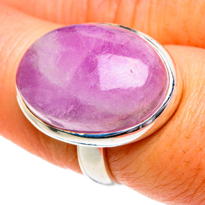 Pink Moonstone Rings handcrafted by Ana Silver Co - RING83744
