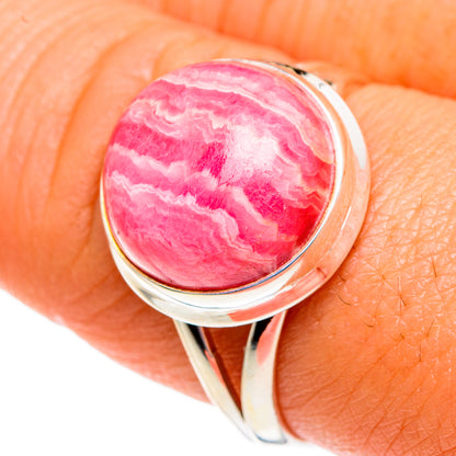 Rhodochrosite Rings handcrafted by Ana Silver Co - RING83745
