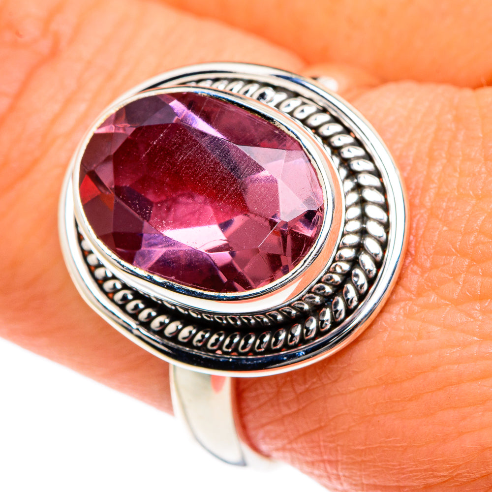 Color Change Alexandrite (lab.) Rings handcrafted by Ana Silver Co - RING83749