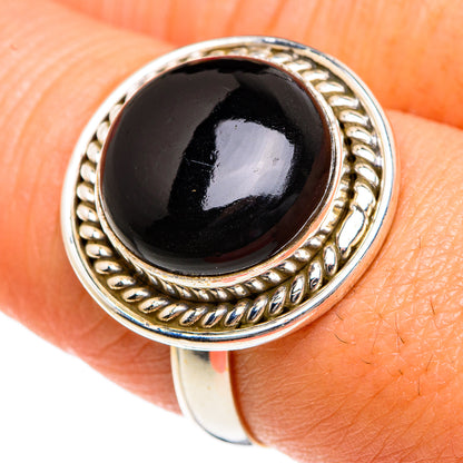 Black Onyx Rings handcrafted by Ana Silver Co - RING83753