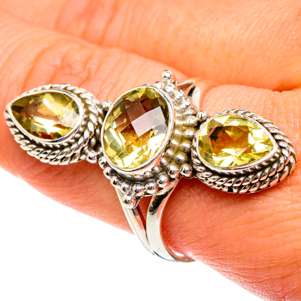 Citrine Rings handcrafted by Ana Silver Co - RING83760