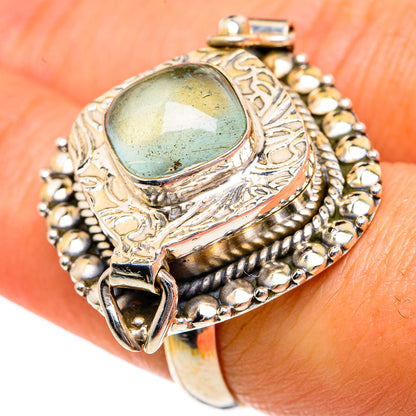 Aquamarine Rings handcrafted by Ana Silver Co - RING83771