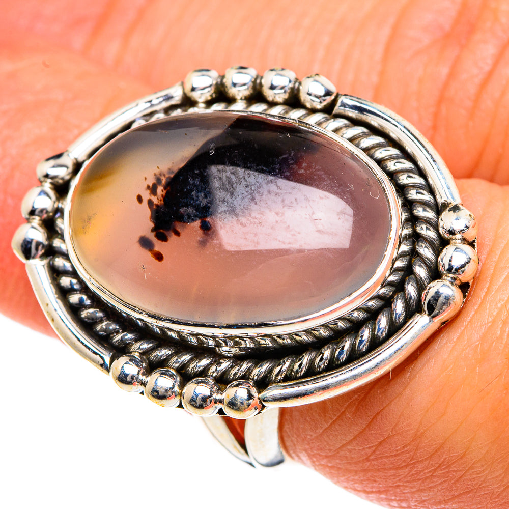 Montana Agate Rings handcrafted by Ana Silver Co - RING83790