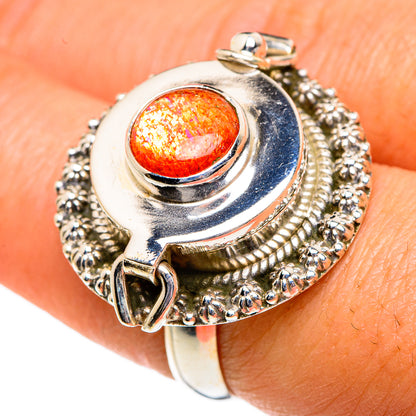 Sunstone Rings handcrafted by Ana Silver Co - RING83815
