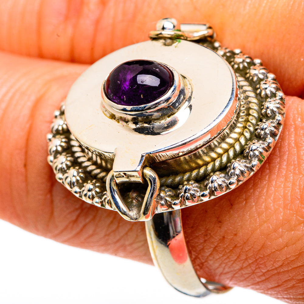 Amethyst Rings handcrafted by Ana Silver Co - RING83820