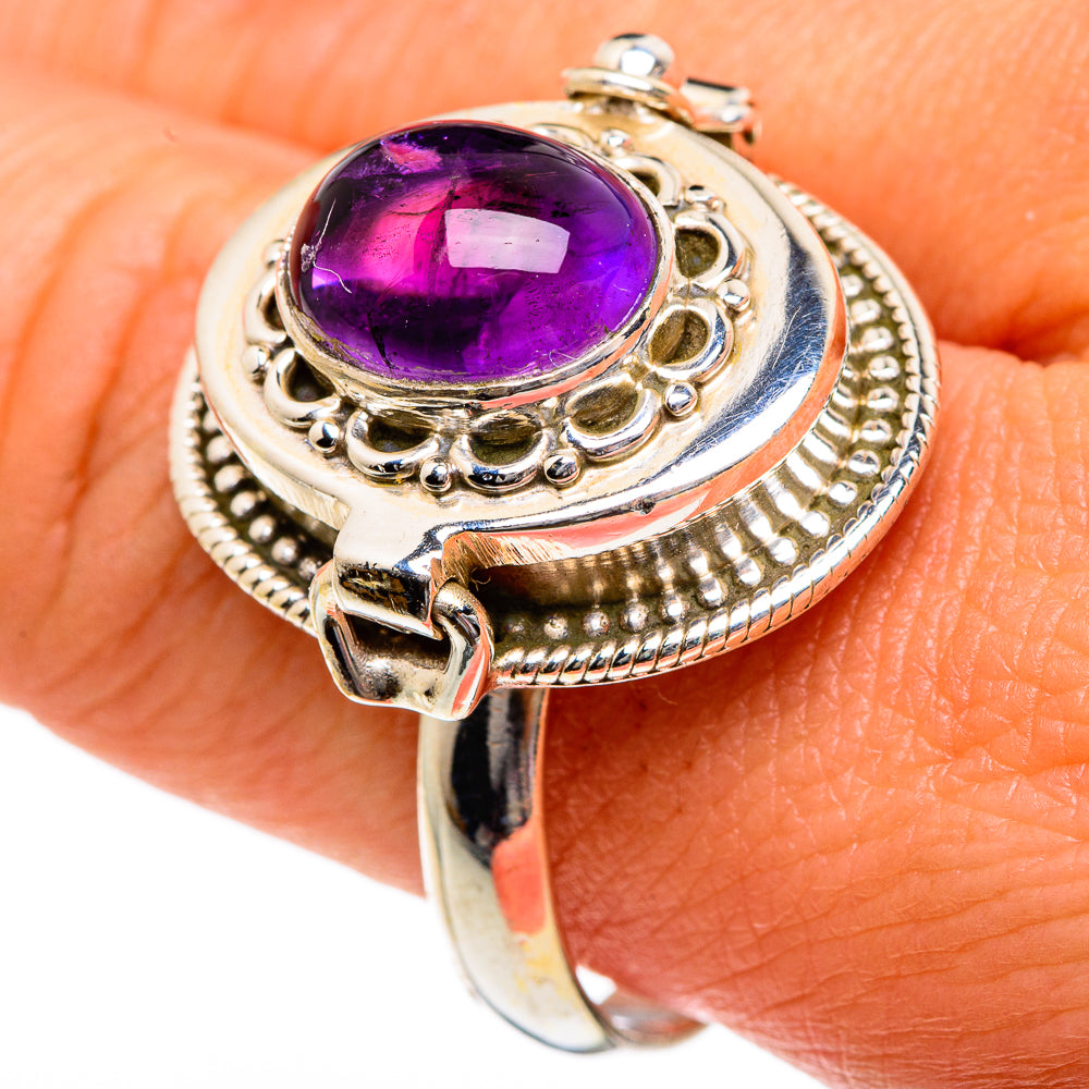 Amethyst Rings handcrafted by Ana Silver Co - RING83821