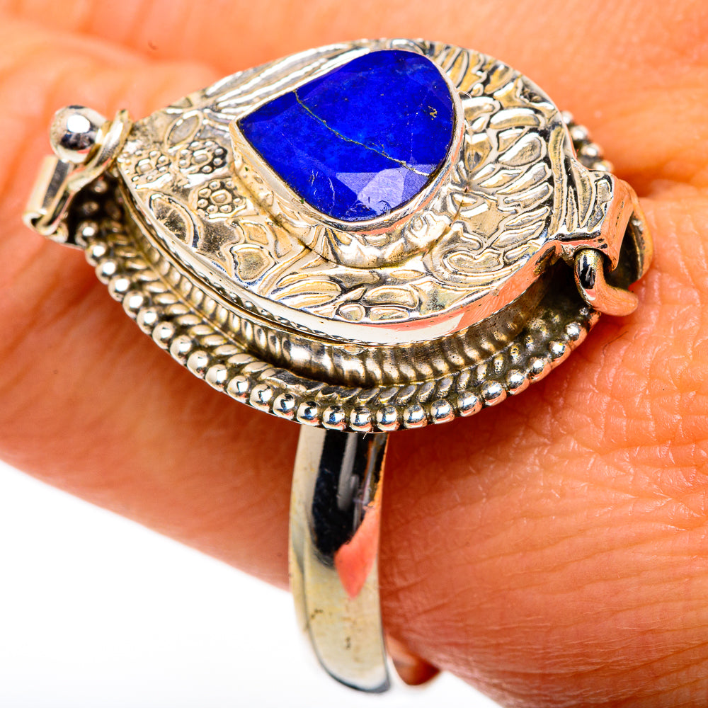 Lapis Lazuli Rings handcrafted by Ana Silver Co - RING83834