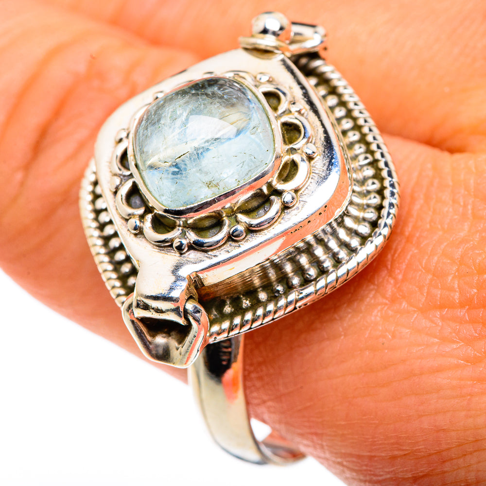 Aquamarine Rings handcrafted by Ana Silver Co - RING83836