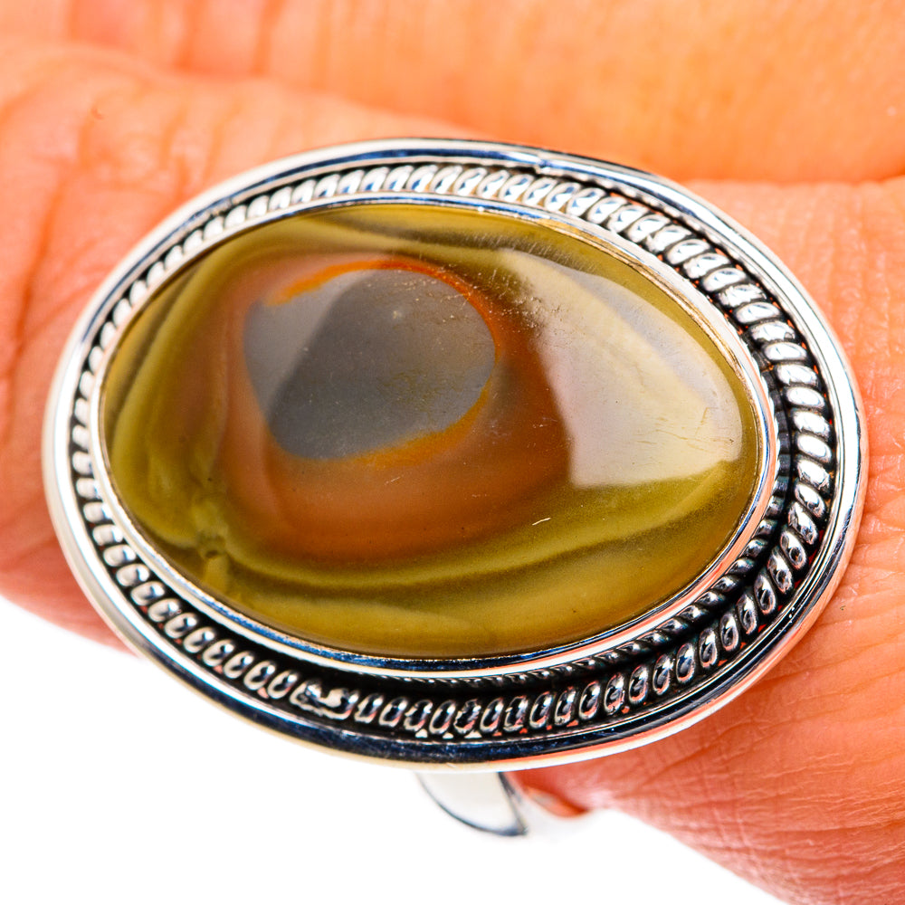 Willow Creek Jasper Rings handcrafted by Ana Silver Co - RING83845