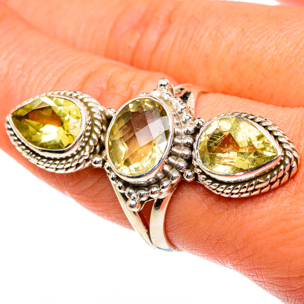 Citrine Rings handcrafted by Ana Silver Co - RING83858