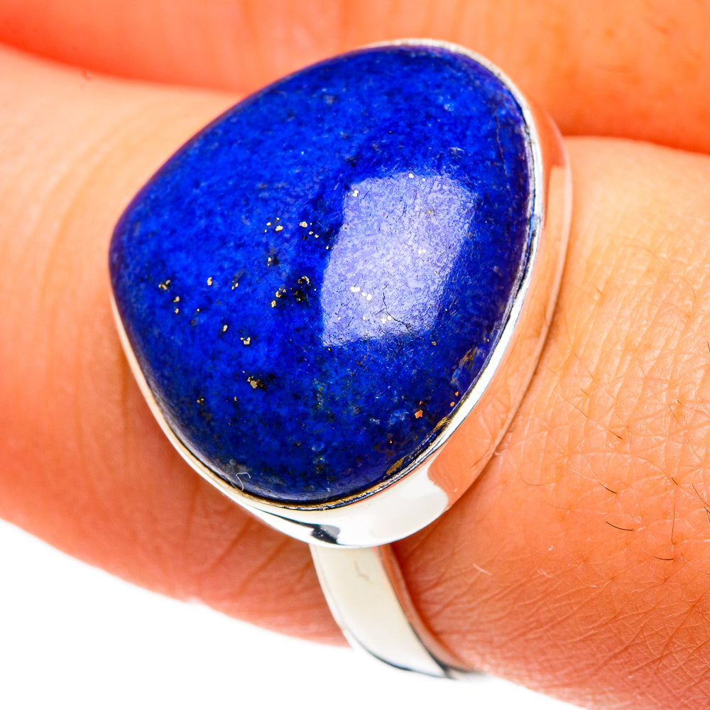 Lapis Lazuli Rings handcrafted by Ana Silver Co - RING83860
