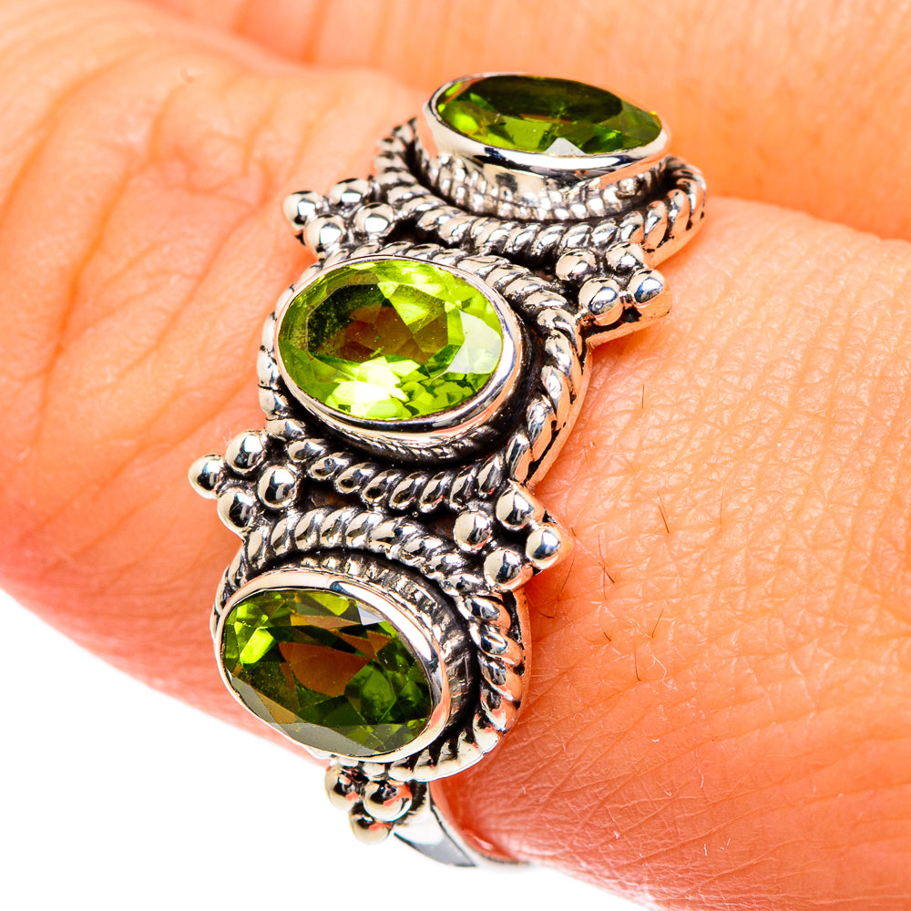 Peridot Rings handcrafted by Ana Silver Co - RING83866