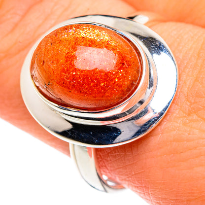 Sunstone Rings handcrafted by Ana Silver Co - RING83875