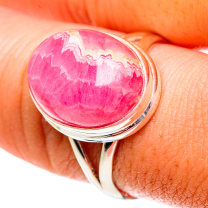 Rhodochrosite Rings handcrafted by Ana Silver Co - RING83880