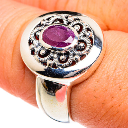 Ruby Rings handcrafted by Ana Silver Co - RING83881