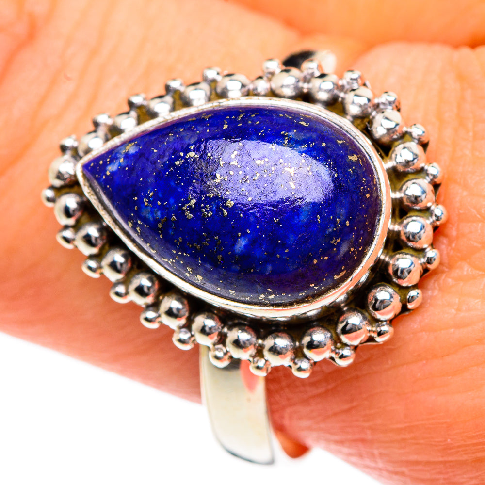 Lapis Lazuli Rings handcrafted by Ana Silver Co - RING83896