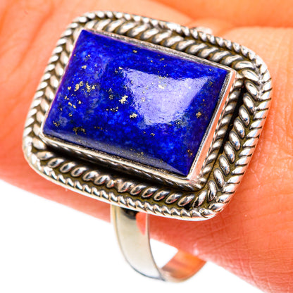Lapis Lazuli Rings handcrafted by Ana Silver Co - RING83897