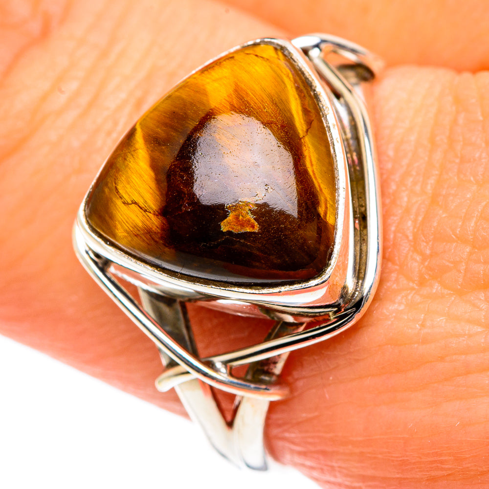 Tiger Eye Rings handcrafted by Ana Silver Co - RING83906