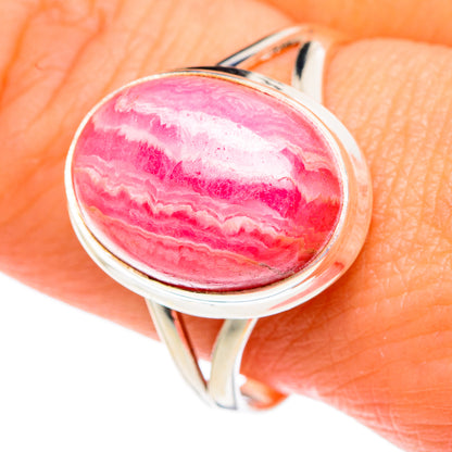Rhodochrosite Rings handcrafted by Ana Silver Co - RING83917