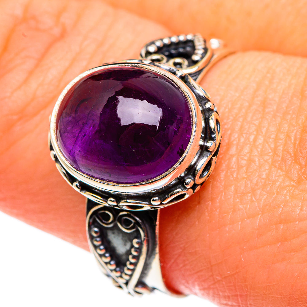 Amethyst Rings handcrafted by Ana Silver Co - RING83920