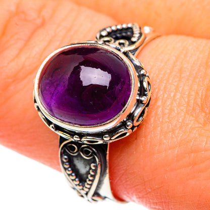 Amethyst Rings handcrafted by Ana Silver Co - RING83920