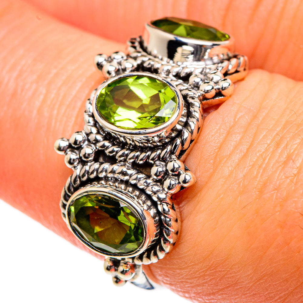 Peridot Rings handcrafted by Ana Silver Co - RING83939